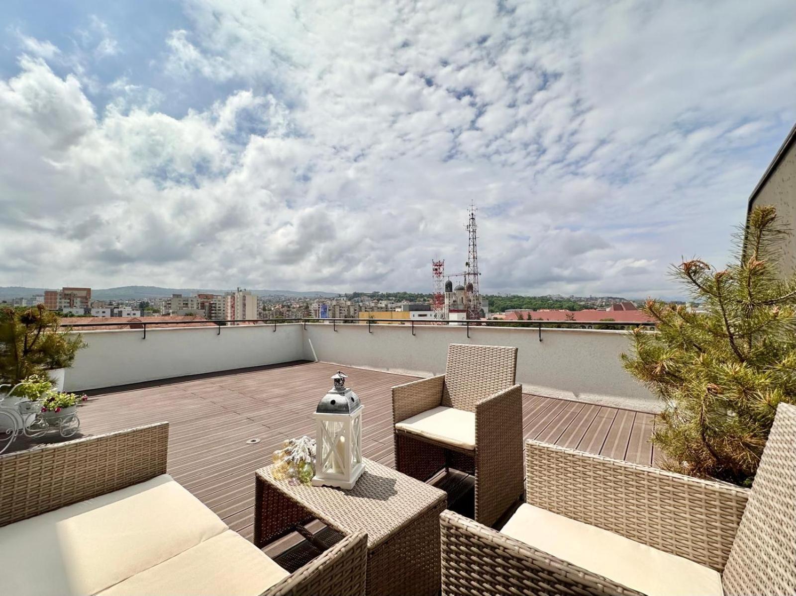 Appartamento Cristinco Panoramic Cluj-Napoca Esterno foto